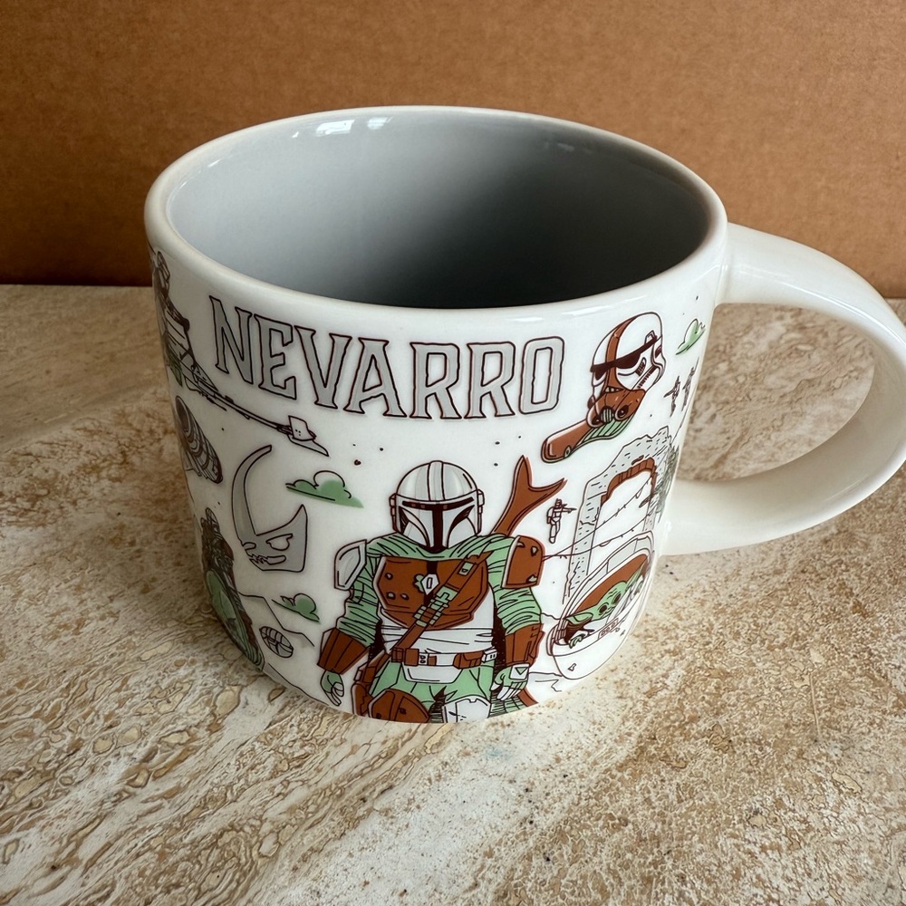 Disney been there starbucks Nevarro Themed Mug
